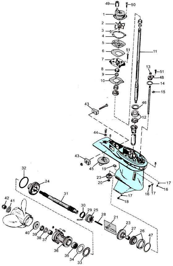 mercury 40 hp parts diagram