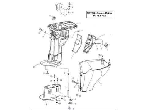 mercury 9.9 outboard parts diagram