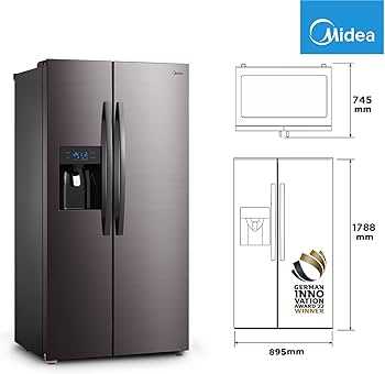 midea refrigerator parts diagram