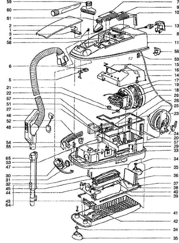 miele c3 parts diagram