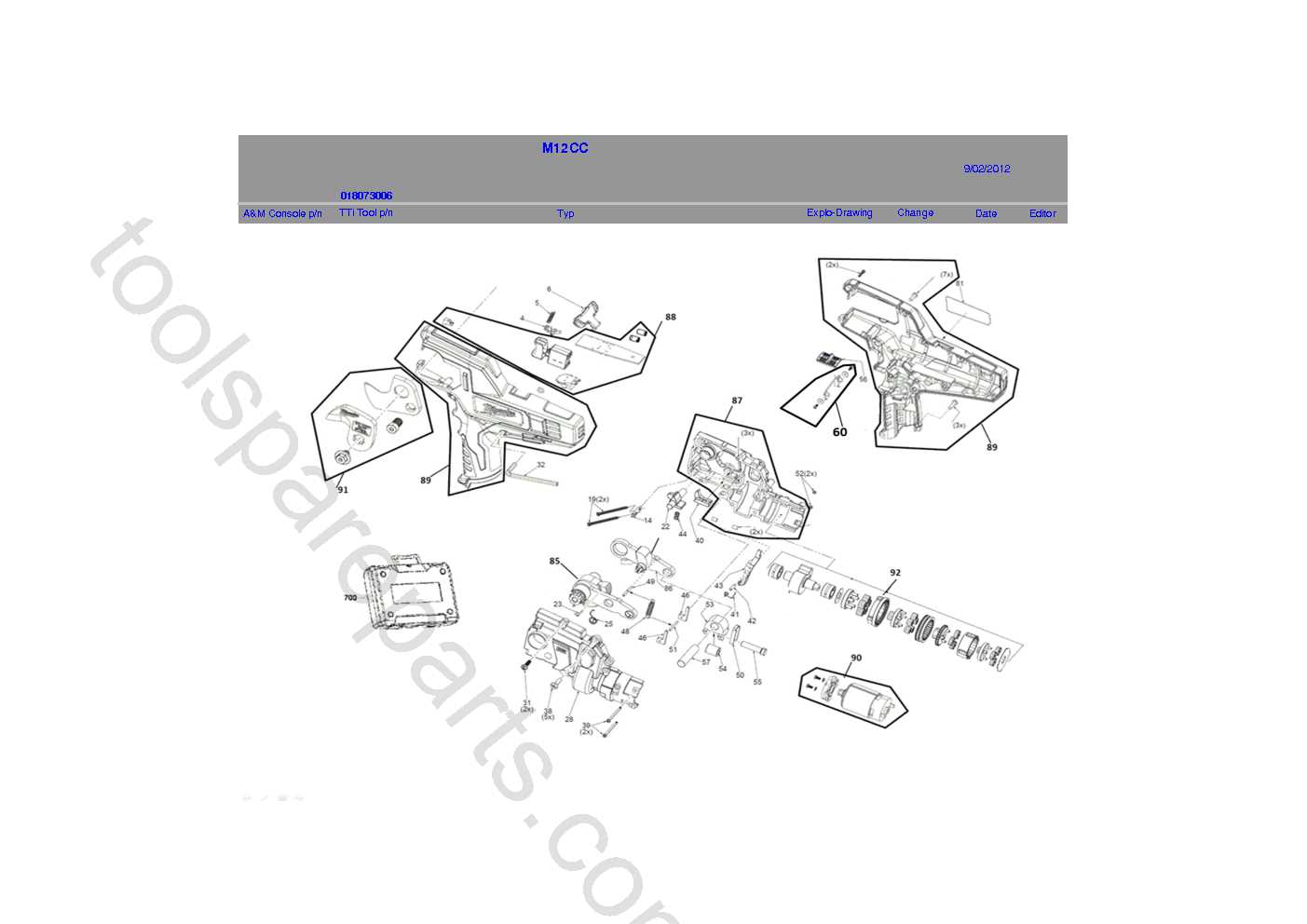 milwaukee lawn mower parts diagram