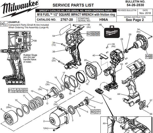 milwaukee m18 grease gun parts diagram
