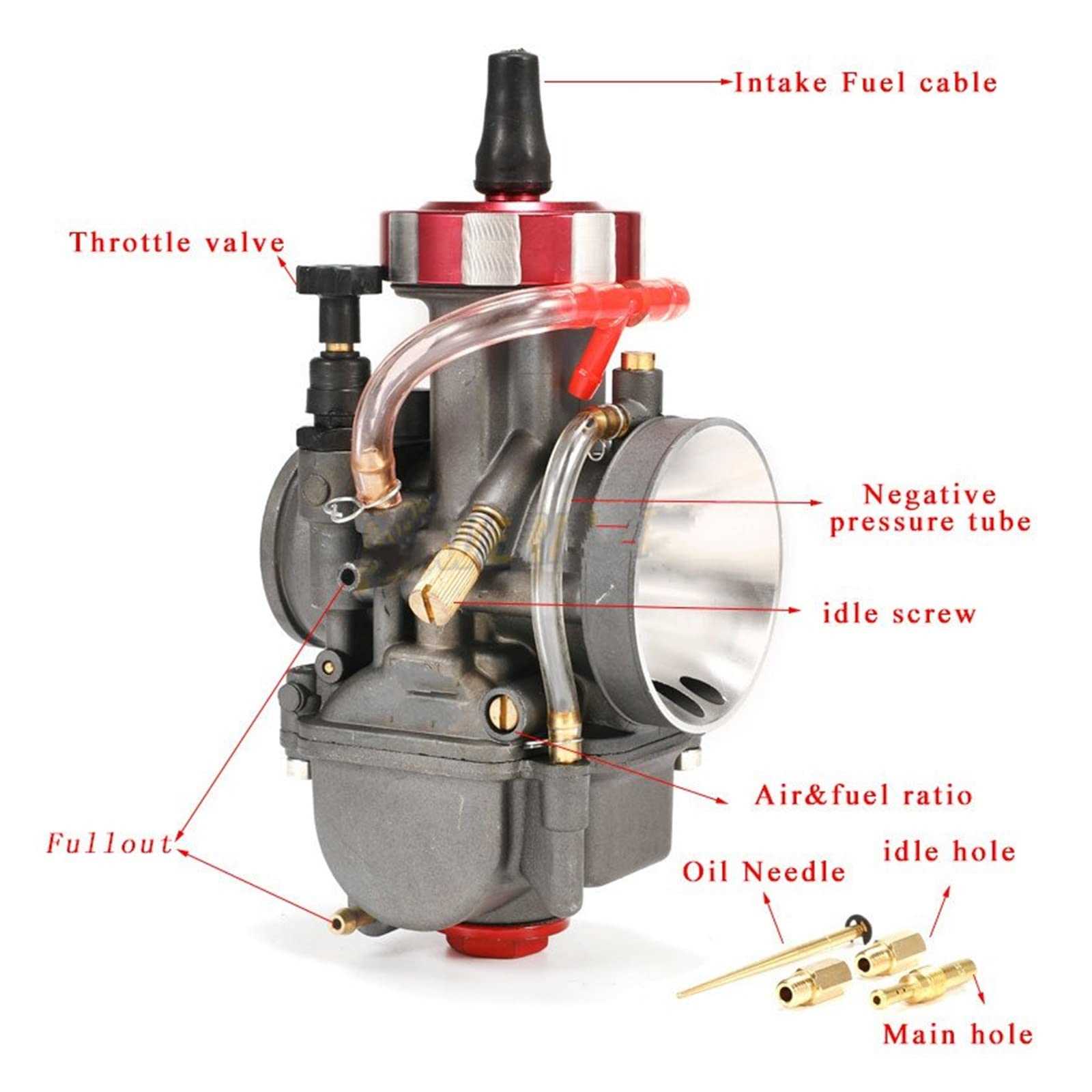 motorcycle carburetor parts diagram