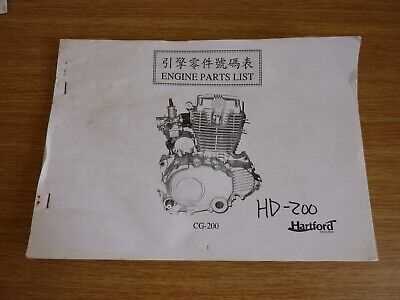 motorcycle engine parts diagram