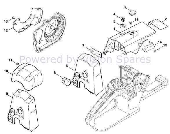 ms260 parts diagram