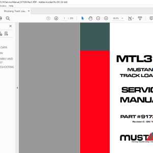 mustang 940 parts diagram