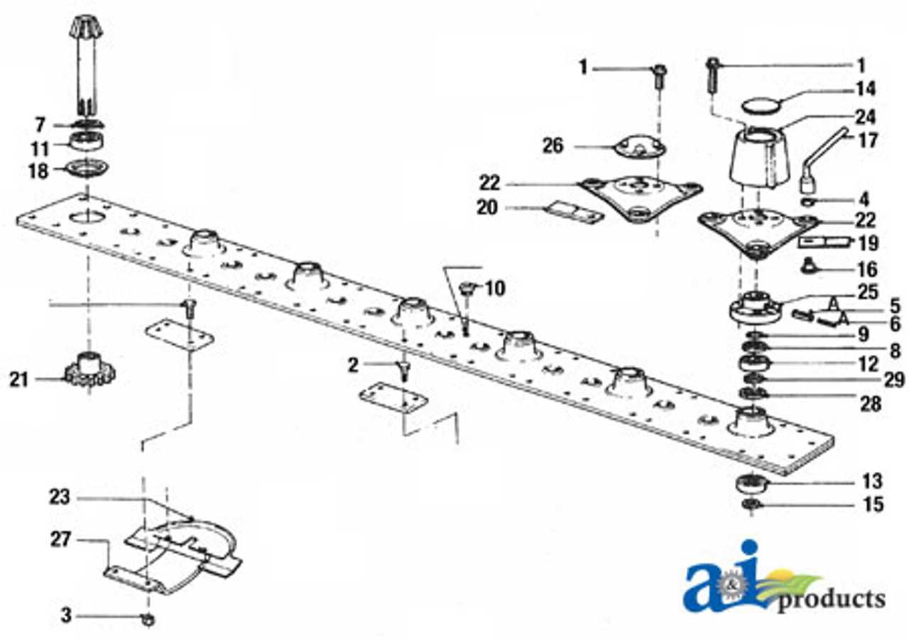 new holland 55 rake parts diagram