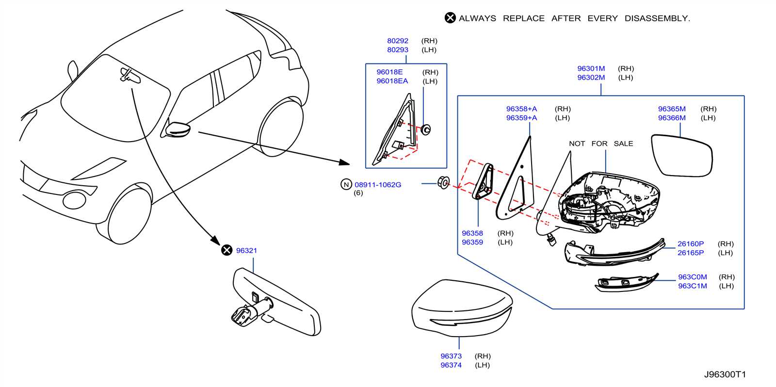 nissan juke parts diagram