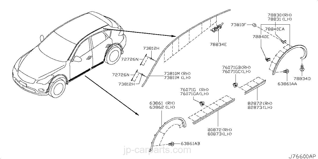 nissan parts diagram