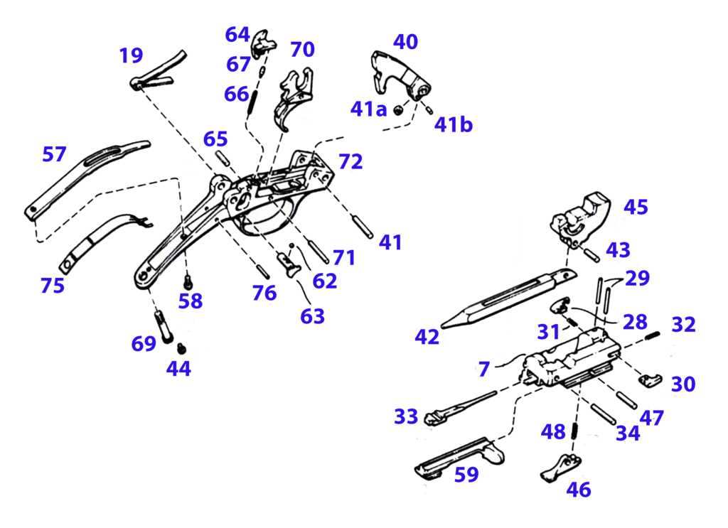 old browning a5 parts diagram