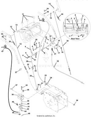 parts diagram for ariens snowblower