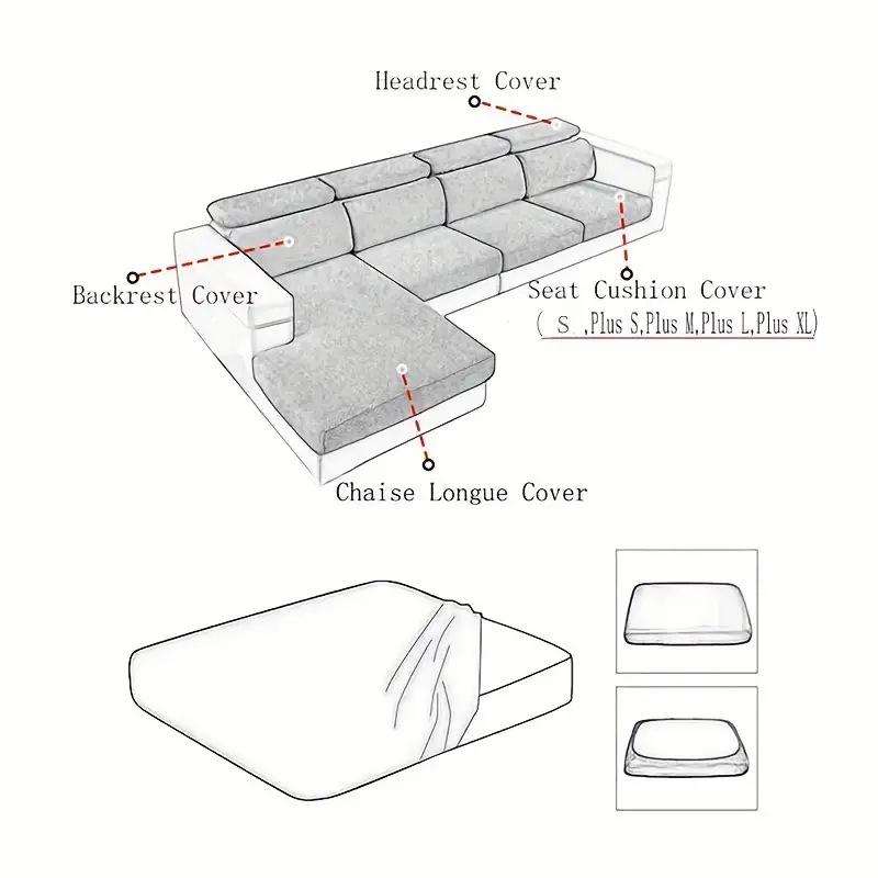 parts of a couch diagram