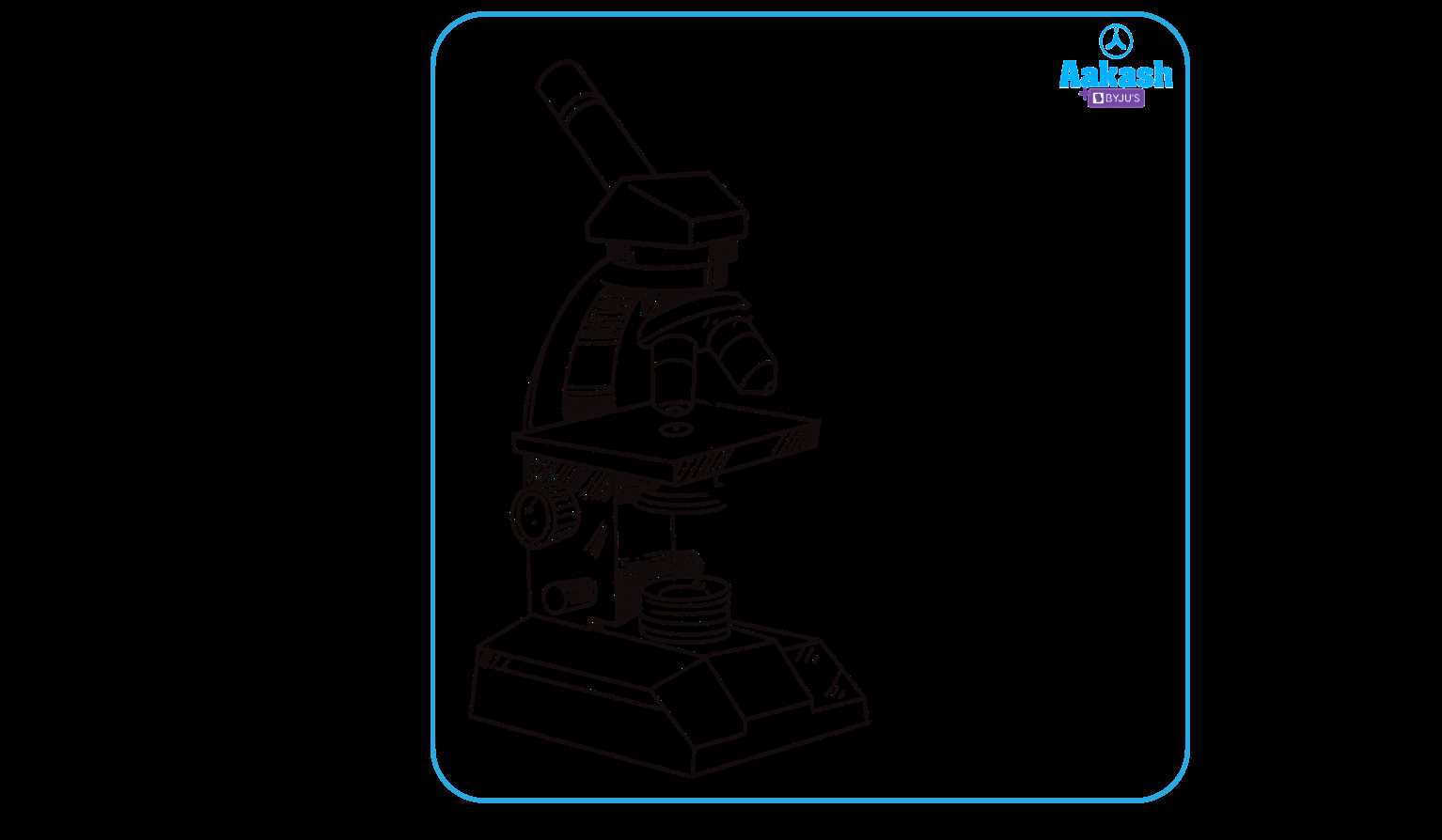 parts of a microscope diagram