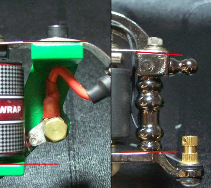 parts of a tattoo machine diagram