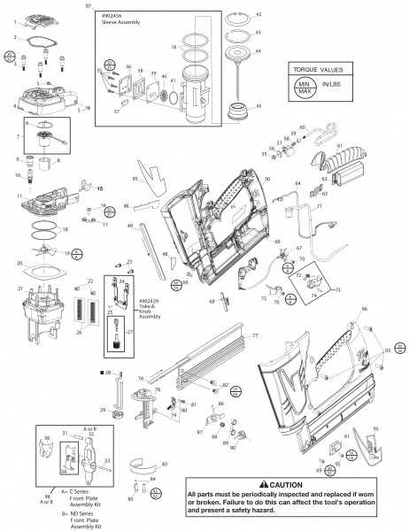 paslode impulse parts diagram