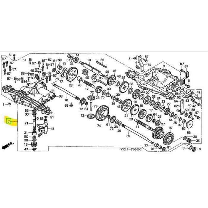 peerless transmission parts diagram