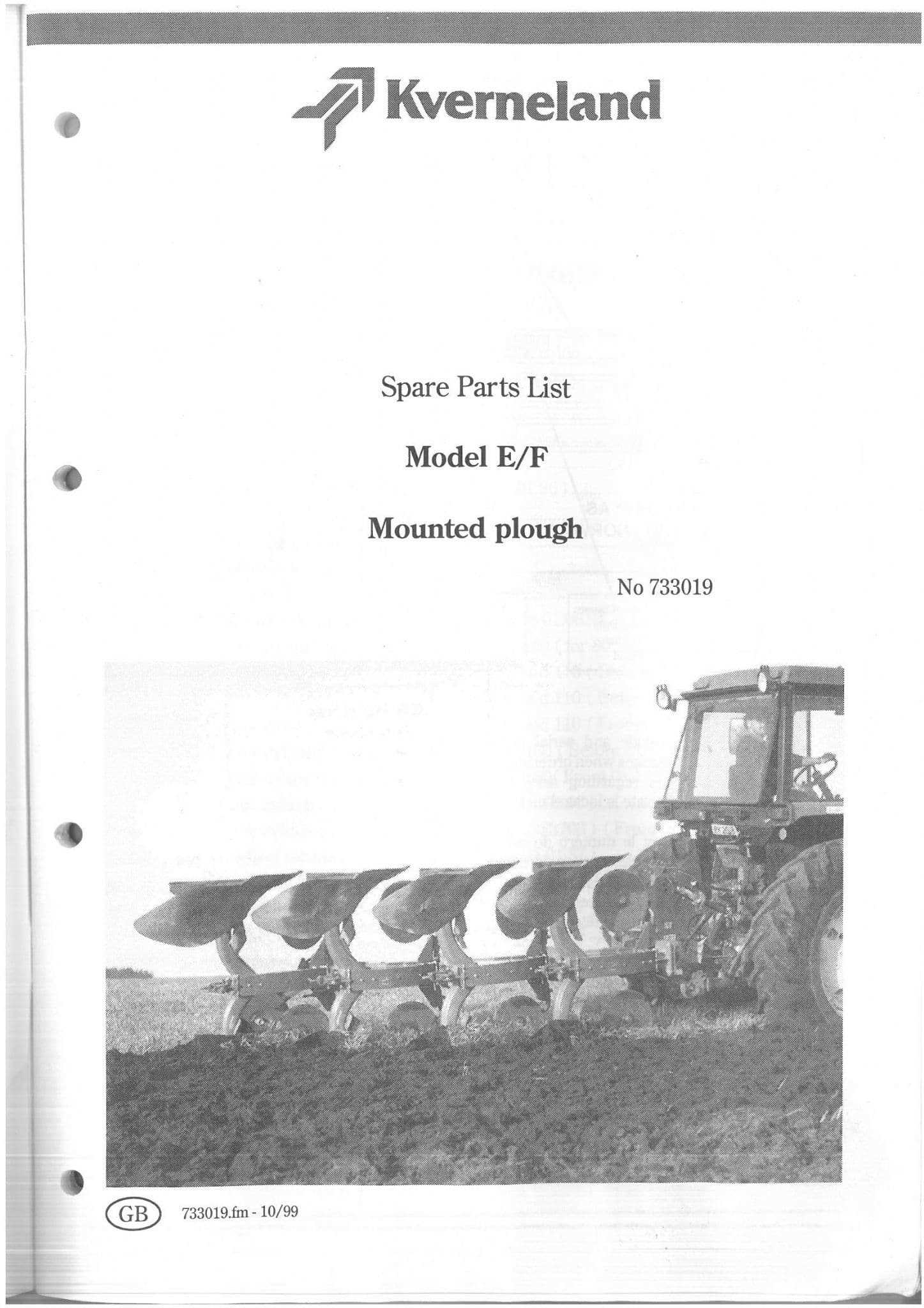 plough parts diagram