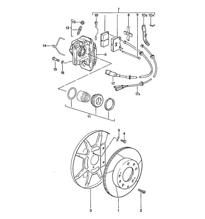 porsche 928 parts diagram