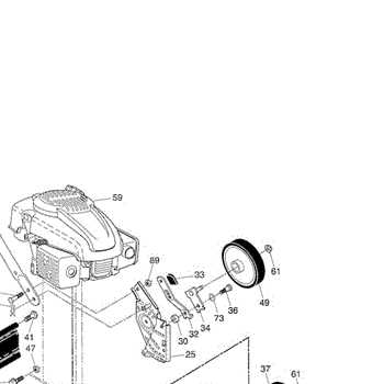 poulan lawn mower parts diagram