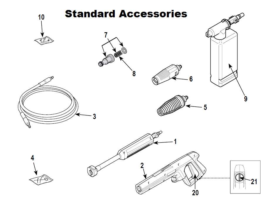 pressure washer gun parts diagram