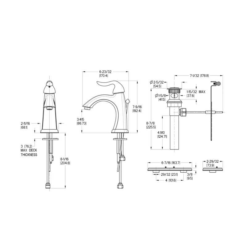 price pfister faucet parts diagram