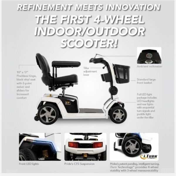 pride mobility scooter parts diagram