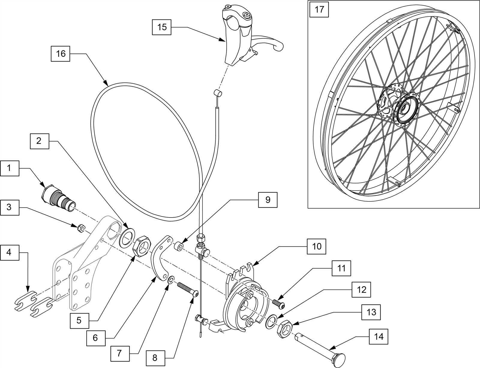 quickie wheelchair parts diagram