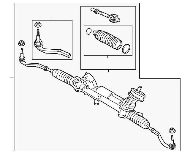 rack and pinion parts diagram