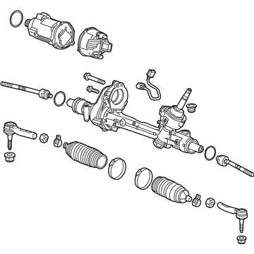 rack and pinion parts diagram