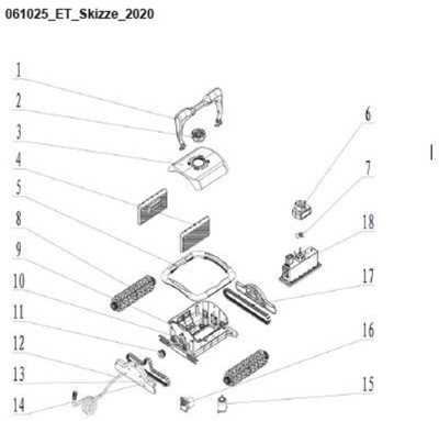 rainbow vacuum parts diagram