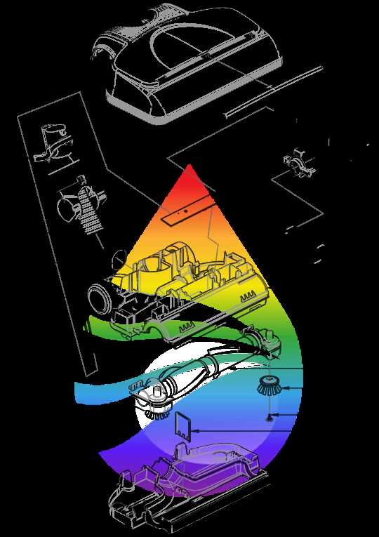 rainbow vacuum parts diagram