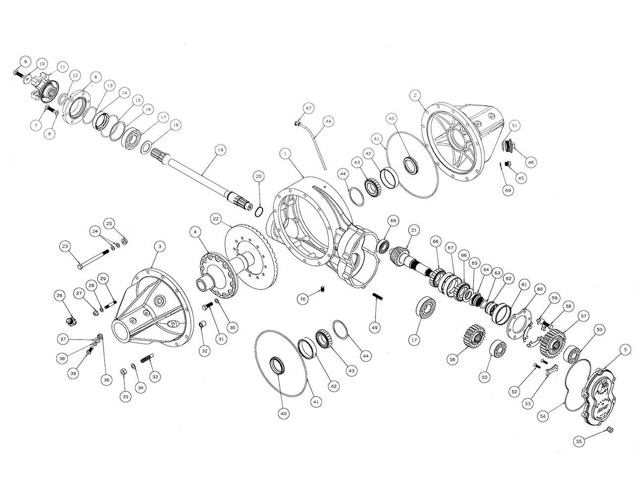 rear end parts diagram