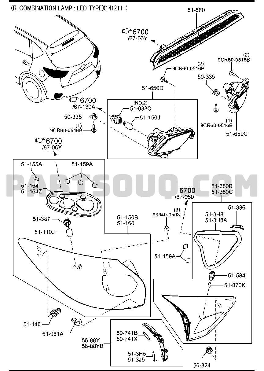 rear mazda cx 5 parts diagram