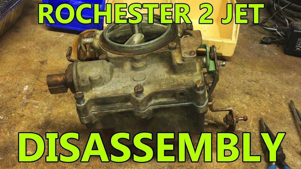 rochester carburetor parts diagram