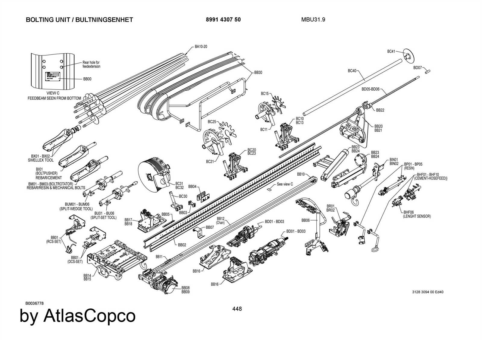 rossi rs22 parts diagram
