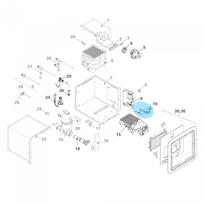 rv water heater parts diagram