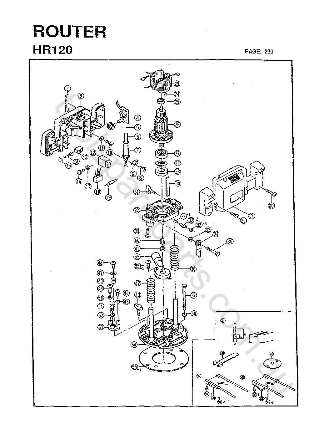 ryobi ap1305 parts diagram