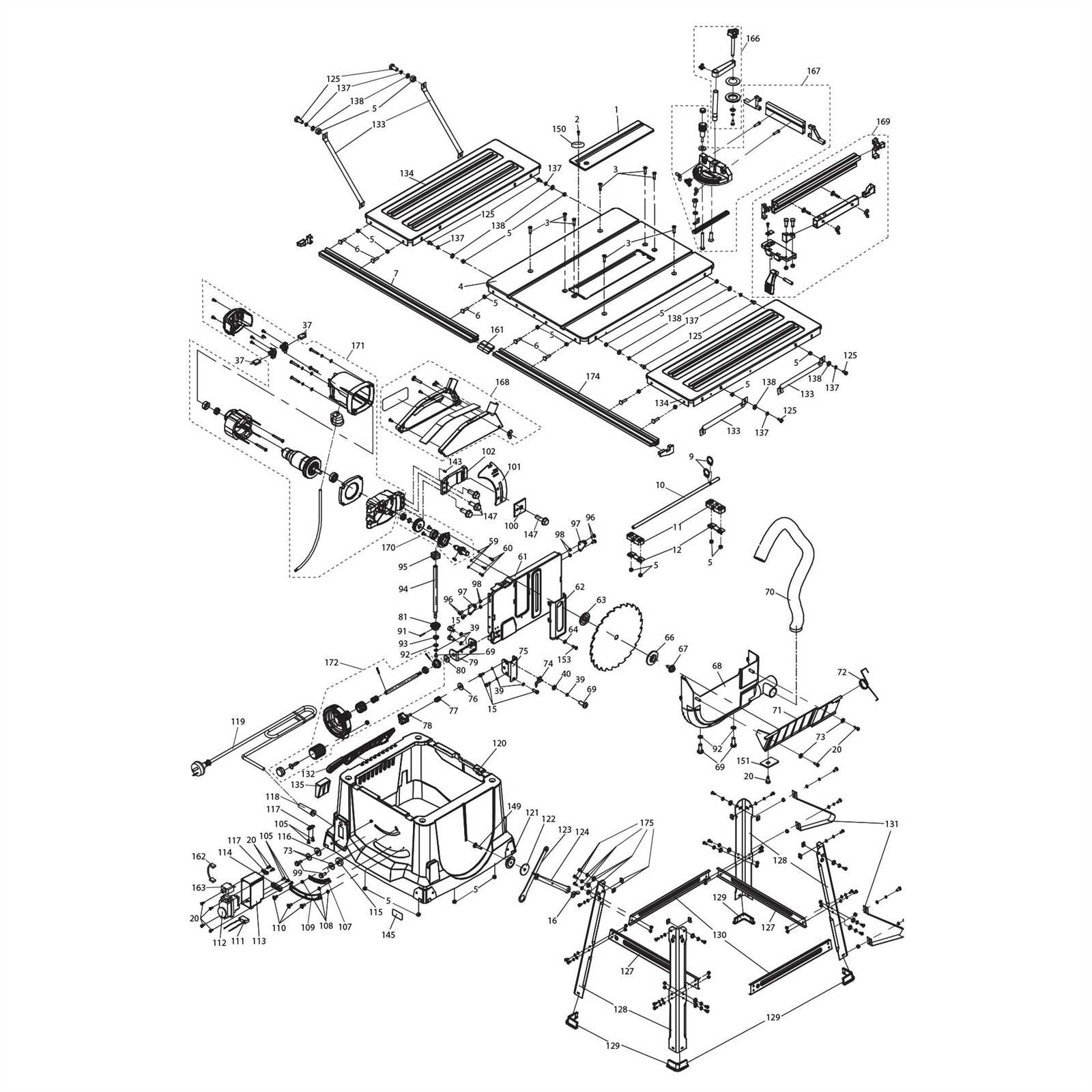 ryobi jigsaw parts diagram