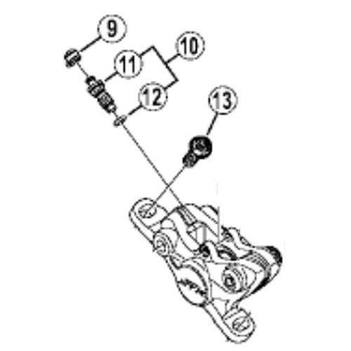 shimano brake parts diagram