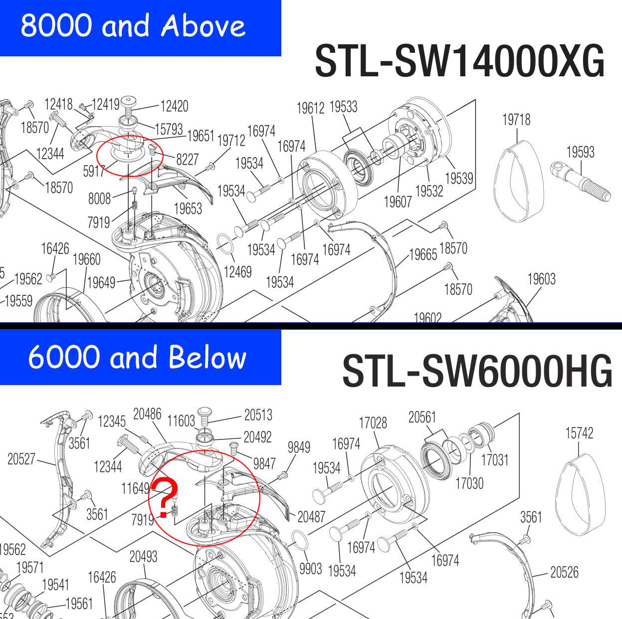 shimano stella parts diagram