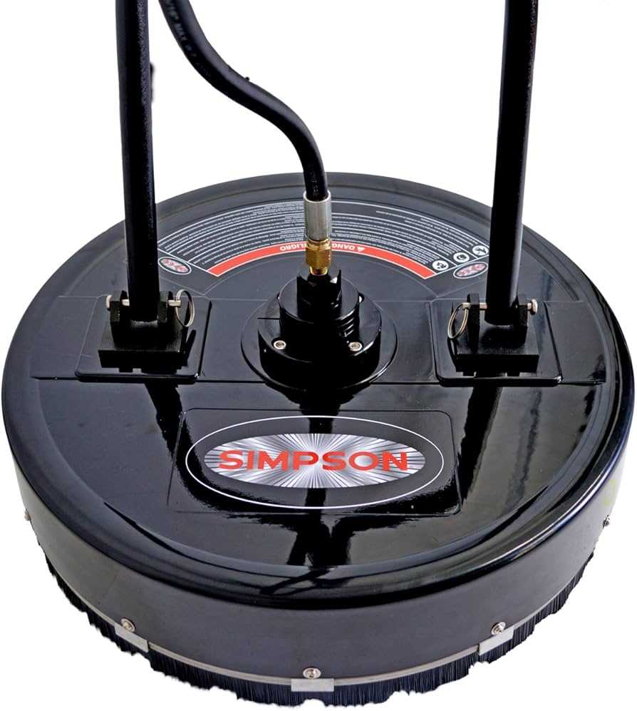 simpson surface cleaner parts diagram