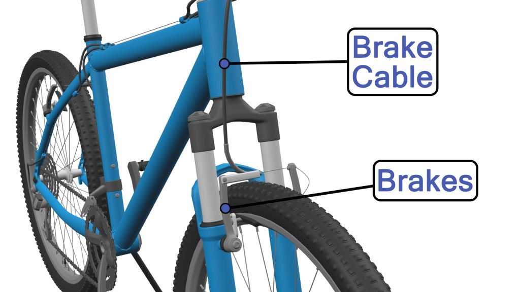 single speed bike parts diagram