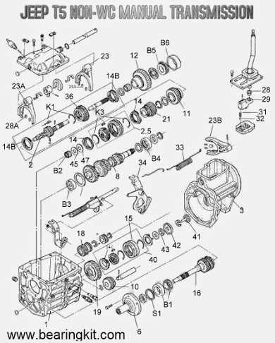 sm420 transmission parts diagram