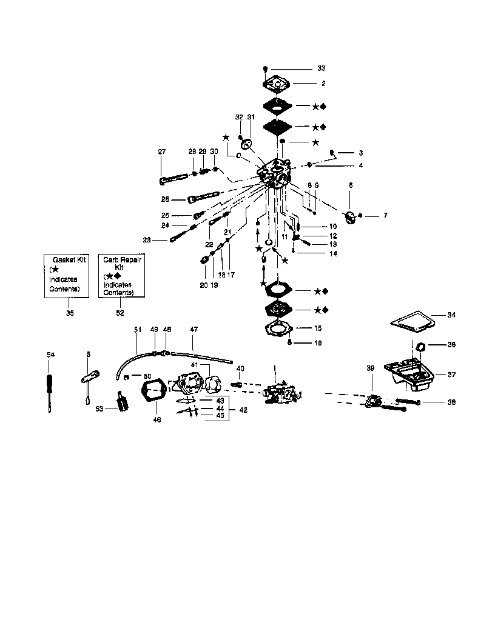 small engine parts diagram