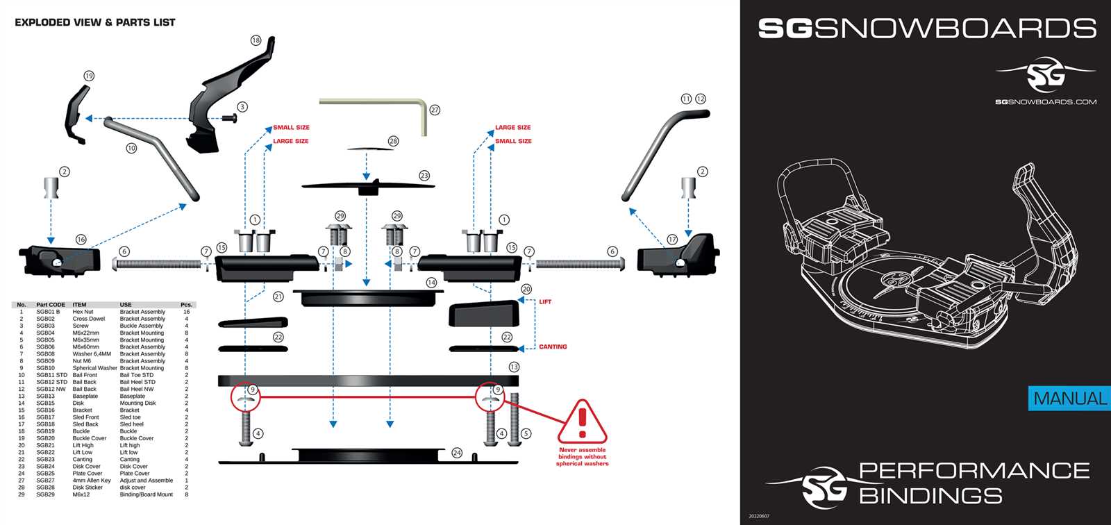 snowboard parts diagram