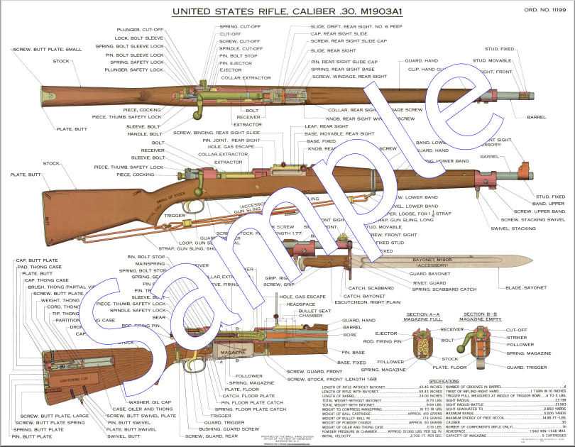 springfield 1903 parts diagram