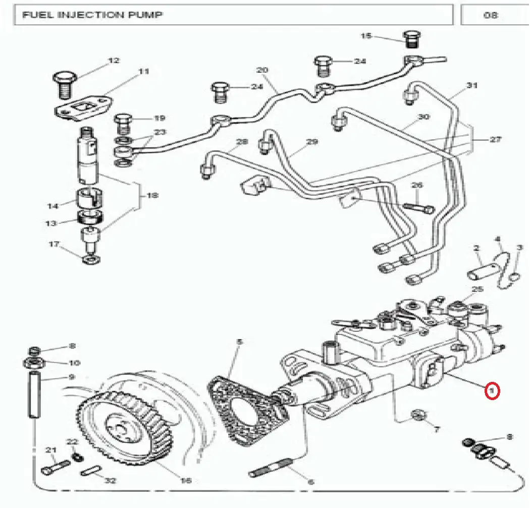 stanadyne injection pump parts diagram