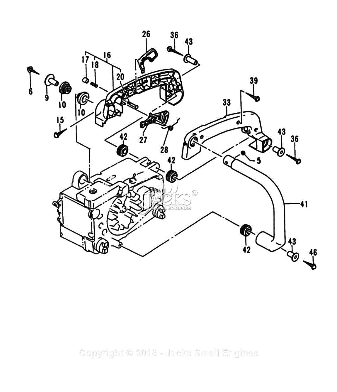 stihl 011 avt parts diagram