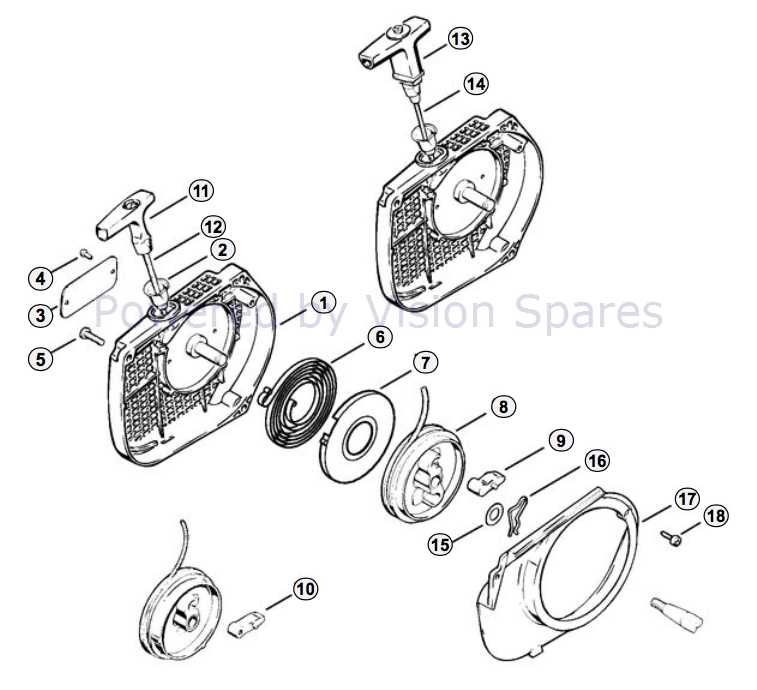 stihl 038 av parts diagram