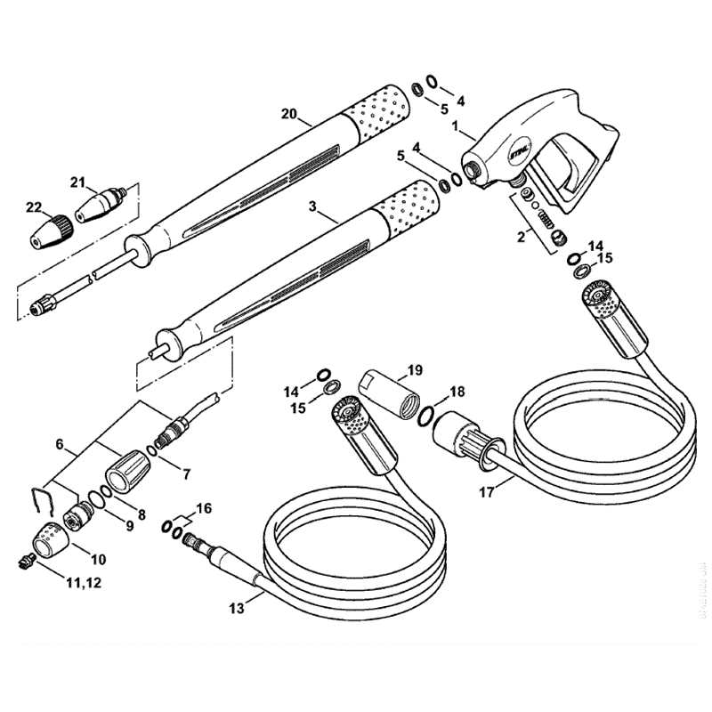 stihl 045 parts diagram